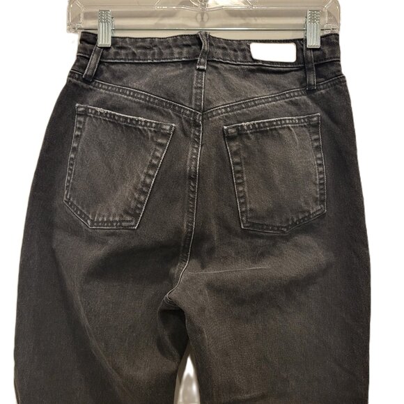 Tailor Made Black Jeans Size 27 High Waist Wide Leg - Picture 11 of 11